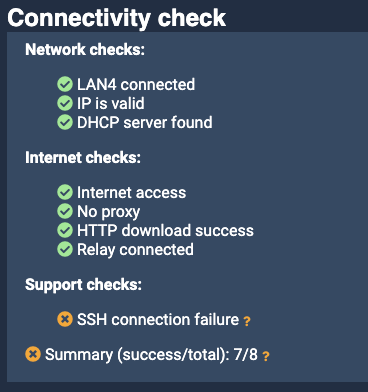 RCP-Admin-Connectivity-Check-SSH-Connection-Failure