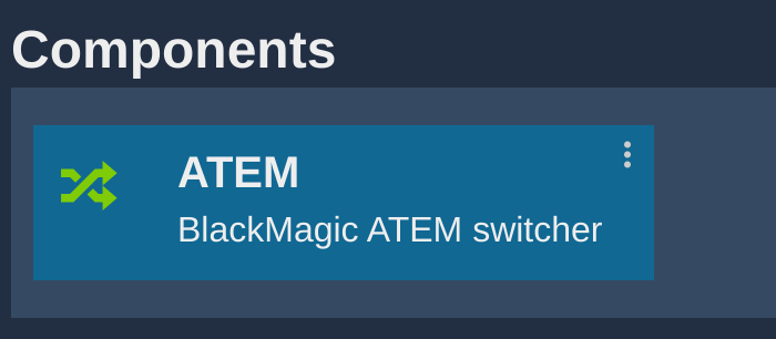 BM Camera ATEM