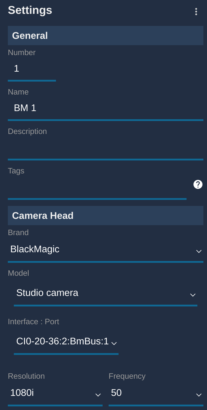 BM Camera BUS
