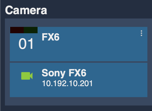 Sony FX6 Block