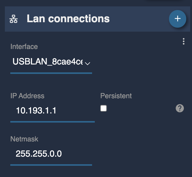 RCP RIO IP setup