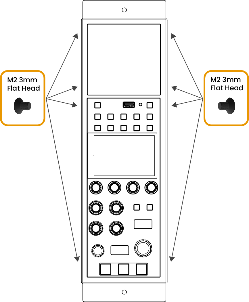 Cyanview-RCP-frame-mounting-screws