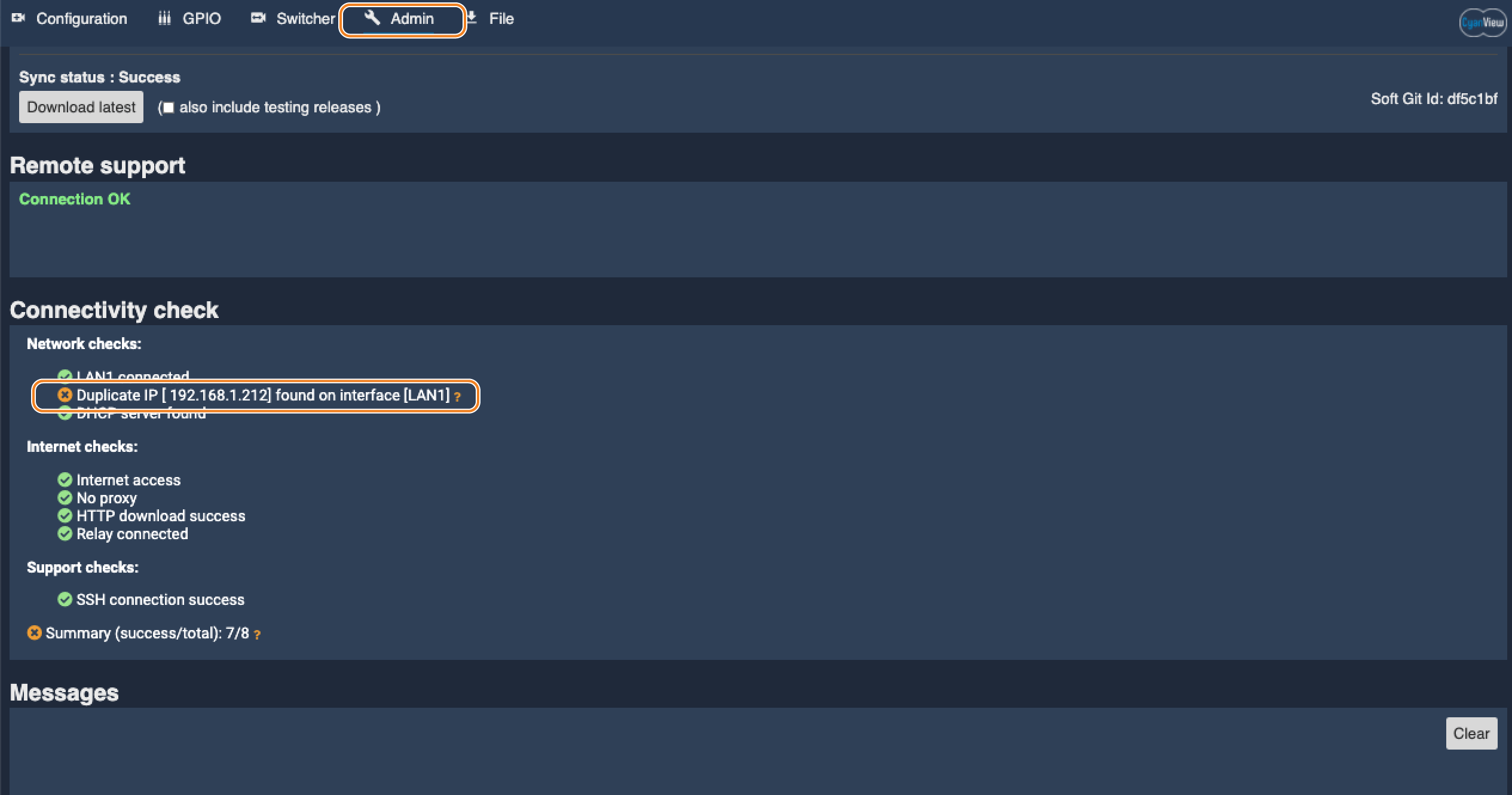 cyanview-IP-Configuration-RCP-Admin-Conn-Check-Duplicate-IP
