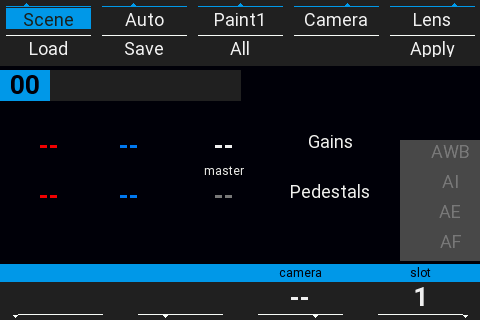 cyanview-support-RCP-manual-command-panel-touchscreen-menu-scene