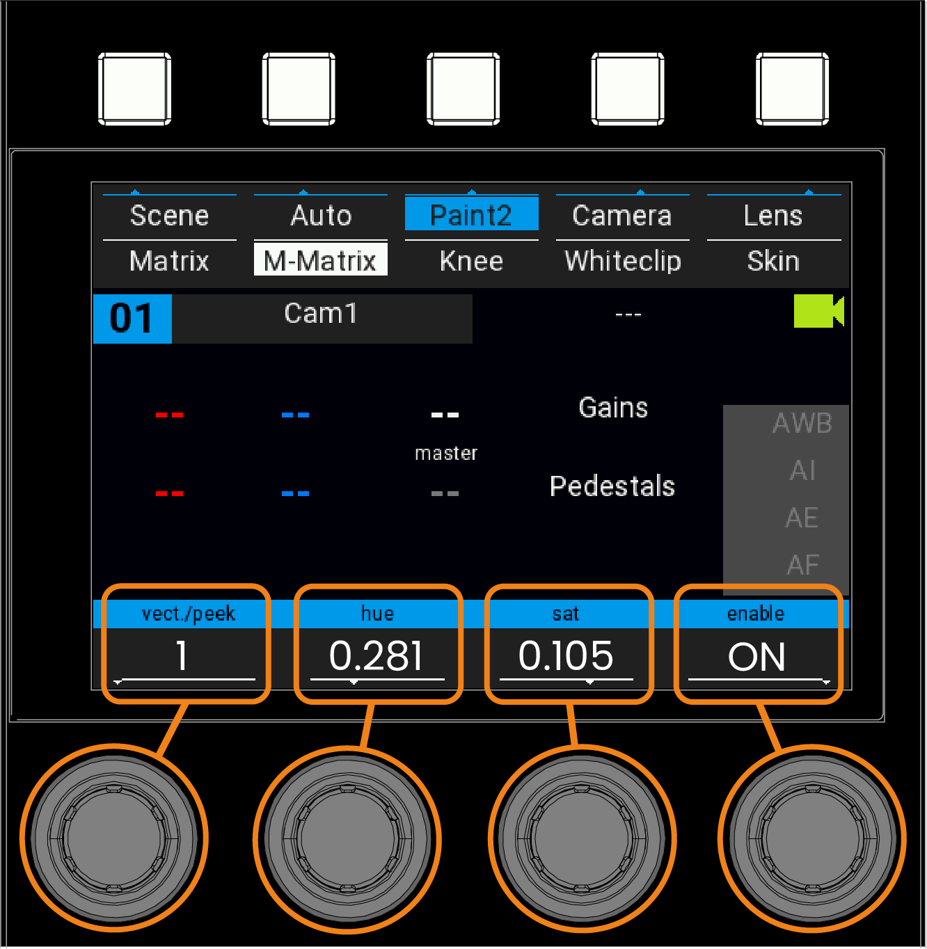 cyanview-support-RCP-Menu-Multi-Matrix-VP4-Controls