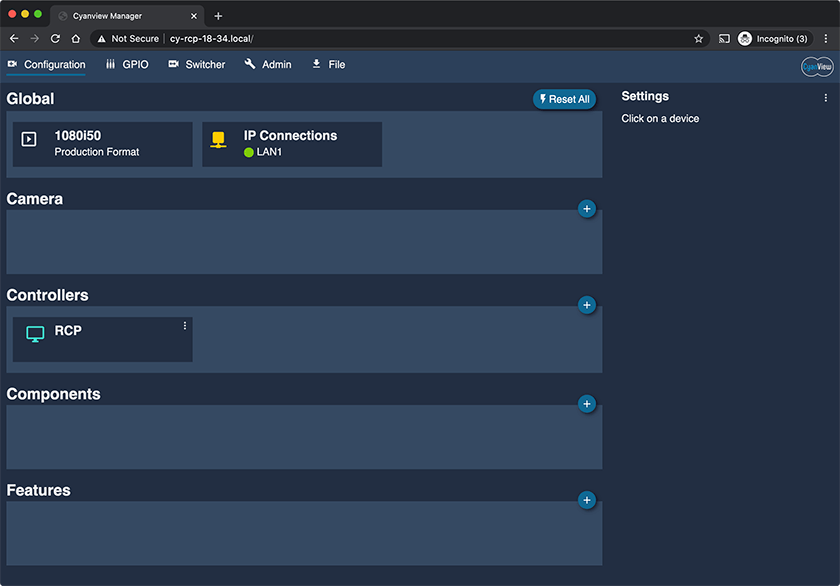 cyanview-IP-camera-configuration-web-gui-page-RCP